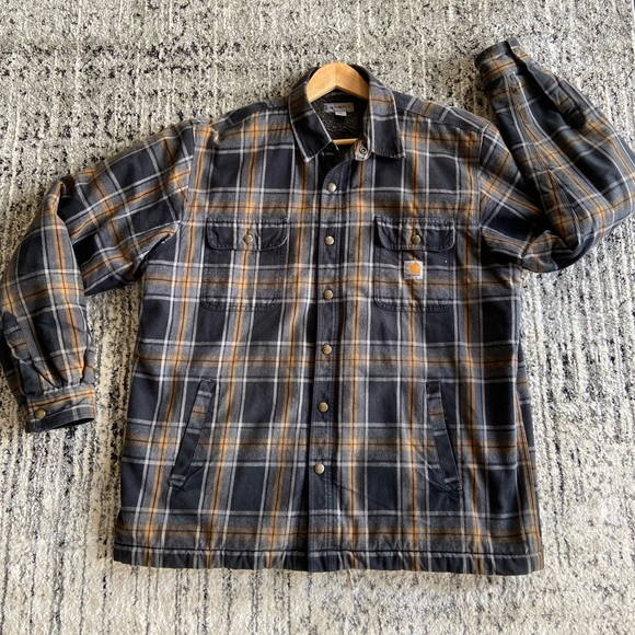 Carhartt Sherpa Lined Flannel Shirt 